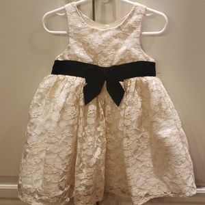 Cherokee Ivory Lace Dress Size 2T
